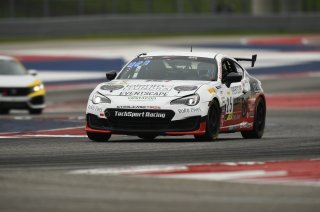 #25 TCA, TechSport Racing, PJ Groenke, Subaru BRZ tS, 2020 SRO Motorsports Group - Circuit of the Americas, Austin TX
 | SRO Motorsports Group