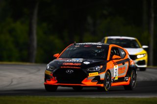 #50 TCA, Copeland Motorsports, Luke Lange, Hyundai Veloster Turbo, LukesFastBrakes.org, Americas Auto Auction, Progressive Powersports, Strategic Dealers Services, 2020 SRO Motorsports Group - VIRginia International Raceway, Alton VA
 | SRO Motorsports Group