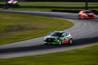 #18 TCA, CB Motorsports, Caleb Bacon, Hyundai Veloster Turbo, Zignyl, Hyundai, Herta Auto Sports, 2020 SRO Motorsports Group - VIRginia International Raceway, Alton VA
 | SRO Motorsports Group