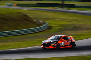 #50 TCA, Copeland Motorsports, Luke Lange, Hyundai Veloster Turbo, LukesFastBrakes.org, Americas Auto Auction, Progressive Powersports, Strategic Dealers Services, 2020 SRO Motorsports Group - VIRginia International Raceway, Alton VA
 | SRO Motorsports Group