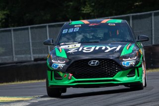 #33 TCA, CB Motorsports, Matt Forbush, Hyundai Veloster Turbo, Zignyl, Hyundai, Herta Auto Sports\, SRO VIR 2020, Alton VA
 | Regis Lefebure/SRO                                       