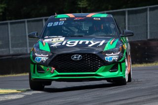 #33 TCA, CB Motorsports, Matt Forbush, Hyundai Veloster Turbo, Zignyl, Hyundai, Herta Auto Sports\, SRO VIR 2020, Alton VA
 | Regis Lefebure/SRO                                       