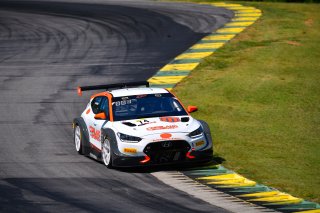 #74 TCR, Copeland Motorsports, Tyler Maxson, Hyundai Veloster N TCR, Copeland Motorsports, Four Seasons Auto Wash  
2020 SRO Motorsports Group - VIRginia International Raceway, Alton VA
Photographer: Gavin Baker/SRO | SRO Motorsports Group