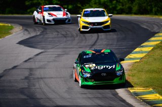 #33 TCA, CB Motorsports, Matt Forbush, Hyundai Veloster Turbo,CB Motorsports, Zignyl, Hyundai, Herta Auto Sports  
2020 SRO Motorsports Group - VIRginia International Raceway, Alton VA
Photographer: Gavin Baker/SRO | SRO Motorsports Group