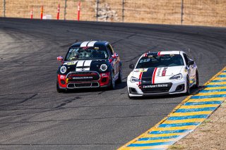 #24 Subaru BRZ tS of Damon Surzyshyn, TechSport Racing, TCA, 2020 SRO Motorsports Group - Sonoma Raceway, Sonoma CA
 | Brian Cleary      
