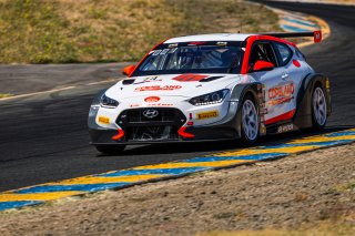 #74 Hyundai Veloster N of Tyler Maxson, Copeland Motorsports, TCR, 2020 SRO Motorsports Group - Sonoma Raceway, Sonoma CA
 | Brian Cleary      