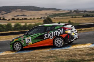 #33 Hyundai Veloster Turbo of Matt Forbush, CB Motorsports, TCA, 2020 SRO Motorsports Group - Sonoma Raceway, Sonoma CA
 | Brian Cleary/SRO
