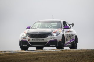 #36 BMW M240iR Cup of James Clay, Bimmerworld, TC, SRO America, Sonoma Raceway, Sonoma CA, Aug 2020.
 | Brian Cleary/SRO