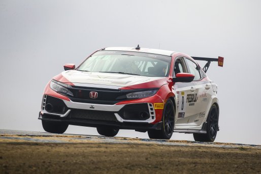 #8 Honda Civic of Ruben Iglesias, VGMC Racing, TC, SRO America, Sonoma Raceway, Sonoma CA, Aug 2020.
 | Brian Cleary/SRO