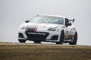 #24 Subaru BRZ tS of Damon Surzyshyn, TechSport Racing, TCA, SRO America, Sonoma Raceway, Sonoma CA, Aug 2020.
 | Brian Cleary/SRO