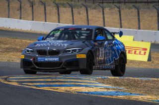 #30 BMW M240iR Cup of Ace Robey, Hard Motorsport, TC, SRO America, Sonoma Raceway, Sonoma CA, Aug 2020.
 | Brian Cleary/SRO
