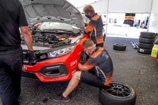 #9 Honda Civic Si of Kevin Boehm, Boehm Racing, TCA, SRO America, Sonoma Raceway, Sonoma CA, Aug 2020.
 | Brian Cleary/SRO