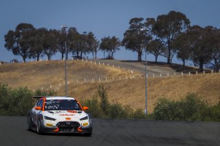 #74 Hyundai Veloster N of Tyler Maxson, Copeland Motorsports, TCR, SRO America, Sonoma Raceway, Sonoma CA, Aug 2020.
 | Brian Cleary/SRO