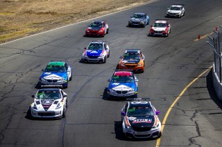 #36 BMW M240iR Cup of James Clay, Bimmerworld, TC, SRO America, Sonoma Raceway, Sonoma CA, Aug 2020.
 | Brian Cleary/SRO