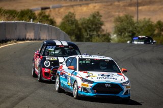 #57 Hyundai Veloster Turbo of Tyler Gonzalez, Copeland Motorsports, TCA, 2020 SRO Motorsports Group - Sonoma Raceway, Sonoma CA
 | Regis Lefebure/SRO                                       