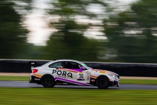 #36 BMW M240iR Cup of James Clay, Bimmerworld, TC, SRO America, Road America,  Elkhart Lake,  WI, July 2020. | Fabian Lagunas/SRO