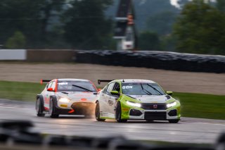 #99 Honda Civic Type-R of Victor Gonzalez Jr, VGMC Racing, TCR, SRO America, Road America,  Elkhart Lake,  WI, July 2020. | Fabian Lagunas/SRO
