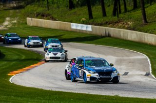#31 BMW M240iR Cup of Johan Schwartz, Hard Motorsport, TC, SRO America, Road America,  Elkhart Lake,  WI, July 2020. | Fabian Lagunas/SRO