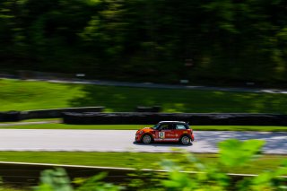 #63 MINI Cooper JCW of Derek Jones, MINI JCW Team, TCA,SRO America, Road America,  Elkhart Lake,  WI, July 2020. | Fabian Lagunas/SRO