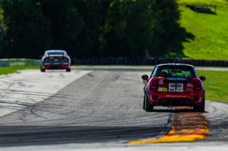 #60 MINI Cooper JCW of Tomas Mejia, MINI JCW Team, TCA, SRO America, Road America,  Elkhart Lake,  WI, July 2020. | Fabian Lagunas/SRO