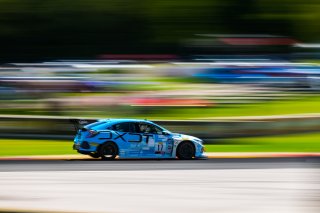 #17 Honda Civic Type-R of Scott Smithson, DXDT Racing, TCR, SRO America, Road America,  Elkhart Lake,  WI, July 2020. | Fabian Lagunas/SRO