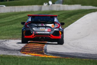 #04 Honda Civic Type-R of CJ Moses, DXDT Racing, TCR, SRO America, Road America, Elkhart Lake, WI, August 2020.
 | Sarah Weeks/SRO             