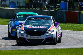 #36 BMW M240iR Cup of James Clay, Bimmerworld, TC, SRO America, Road America, Elkhart Lake, WI, August 2020.
 | Sarah Weeks/SRO             