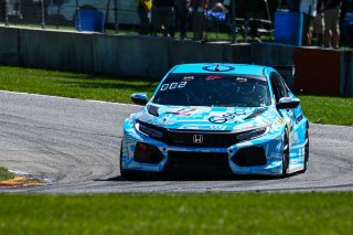 #17 Honda Civic Type-R of Scott Smithson, DXDT Racing, TCR, SRO America, Road America, Elkhart Lake, WI, August 2020.
 | Sarah Weeks/SRO             