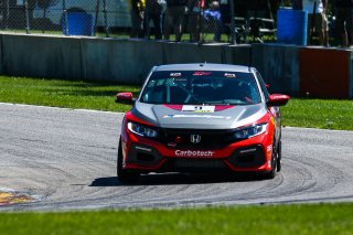 #9 Honda Civic Si of Kevin Boehm, Boehm Racing, TCA, SRO America, Road America, Elkhart Lake, WI, August 2020.
 | Sarah Weeks/SRO             