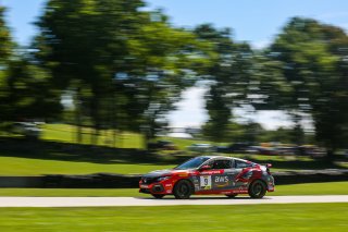 #9 Honda Civic Si of Kevin Boehm, Boehm Racing, TCA, SRO America, Road America, Elkhart Lake, WI, August 2020.
 | Sarah Weeks/SRO             