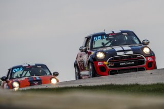 #61 MINI Cooper JCW of Mark Pombo, MINI JCW Team, TCA, SRO America, Road America, Elkhart Lake, WI, July 2020.
 | Brian Cleary/SRO