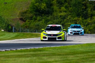 #99 Honda Civic Type-R of Victor Gonzalez Jr, VGMC Racing, TCR, SRO America, Road America,  Elkhart Lake,  WI, July 2020. | Fabian Lagunas/SRO