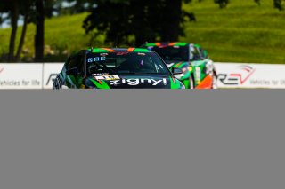 #18 Hyundai Veloster Turbo of Caleb Bacon, CB Motorsports, TCA, SRO America, Road America,  Elkhart Lake,  WI, July 2020. | Fabian Lagunas/SRO