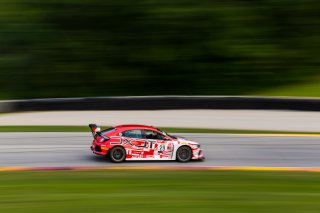 #29 Honda Civic Type-R of Olivia Askew, DXDT Racing, TCR, SRO America, Road America,  Elkhart Lake,  WI, July 2020. | Fabian Lagunas/SRO