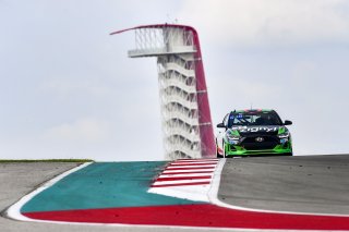 #18 Hyundai Veloster Turbo of Caleb Bacon, CB Motorsports, TCA,   
2020 SRO Motorsports Group - COTA2, Austin TX
Photographer: Gavin Baker/SRO | &copy; 2020 Gavin Baker
