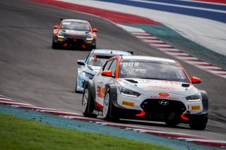 #74 Hyundai Veloster N of Tyler Maxson, Copeland Motorsports, TCR, SRO America, Circuit of the Americas, Austin TX, September 2020.
 | Brian Cleary/SRO