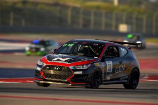 #78 Hyundai Veloster N of Jeff Ricca, GenRacer/Ricca Autosport, TC,   
2020 SRO Motorsports Group - COTA2, Austin TX
Photographer: Gavin Baker/SRO | © 2020 Gavin Baker
