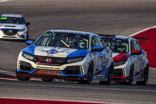 #37 Honda Civic Type-R, Mike LaMarra, LA Honda World Racing, TC, SRO America, Circuit of the Americas, Austin TX, September 2020.
 | Brian Cleary/SRO