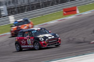 #60 MINI Cooper JCW of Tomas Mejia, MINI JCW Team, TCA, SRO America, Circuit of the Americas, Austin TX, September 2020.
 | Brian Cleary/SRO