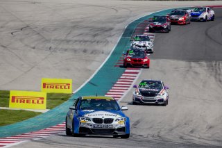 #11 BMW M240iR Cup of Phil Bloom, Classic BMW, TC, SRO America, Circuit of the Americas, Austin TX, September 2020.
 | Brian Cleary/SRO