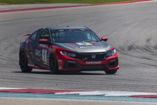 #9 Honda Civic Si of Kevin Boehm, Boehm Racing, TCA, SRO America, Circuit of the Americas, Austin TX, September 2020.
 | Brian Cleary/SRO