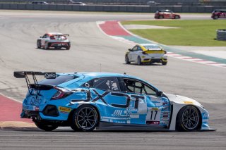 #17 Honda Civic Type-R of Scott Smithson, DXDT Racing, TCR, SRO America, Circuit of the Americas, Austin TX, September 2020.
 | Brian Cleary/SRO