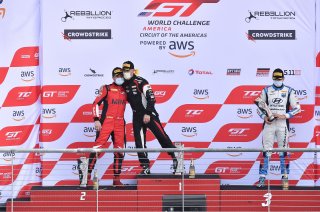 #61 MINI Cooper JCW of Mark Pombo, MINI JCW Team, TCA,
,     
#62 MINI Cooper JCW of Clay Williams, MINI JCW Team, TCA,
#57 Hyundai Veloster Turbo of Tyler Gonzalez, Copeland Motorsports, TCA, 
2020 SRO Motorsports Group - COTA2, Austin TX
Photographer: G | &copy; 2020 Gavin Baker
