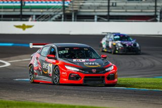 #04 Honda Civic Type-R of CJ Moses, DXDT Racing, TCR, IN, Indianapolis, Indianapolis Motor Speedway, SRO, September 2020.
 | Fabian Lagunas/SRO