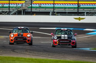 #60 MINI Cooper JCW of Tomas Mejia, MINI JCW Team, TCA, IN, Indianapolis, Indianapolis Motor Speedway, SRO, September 2020.
 | Fabian Lagunas/SRO