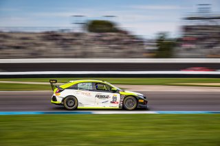 #99 Honda Civic Type-R of Victor Gonzalez Jr, VGMC Racing, TCR, IN, Indianapolis, Indianapolis Motor Speedway, SRO, September 2020.
 | Fabian Lagunas/SRO