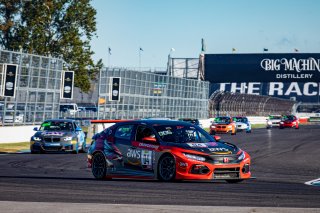 #04 Honda Civic Type-R of CJ Moses, DXDT Racing, TCR, SRO, Indianapolis Motor Speedway, Indianapolis, IN, September 2020.
 | Regis Lefebure/SRO                                       