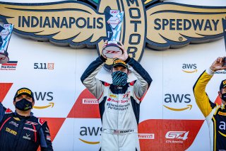 #44 Audi Sport RS3 LMS of Tristan Herbert, New German Performance, TC, SRO, Indianapolis Motor Speedway, Indianapolis, IN, September 2020.
 | Regis Lefebure/SRO                                       