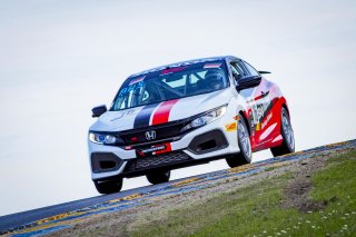 #16 Honda Civic Si of Carter Fartuch, Skip Barber Racing School, TCA, TC America, SRO America Sonoma Raceway, Sonoma, CA, March 2021 | Brian Cleary/bcpix.com
