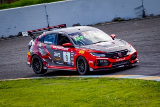 #9 Honda Civic Type-R of Kevin Boehm, DXDT Racing, TC, TC America, SRO America Sonoma Raceway, Sonoma, CA, March 2021.   | Brian Cleary/bcpix.com